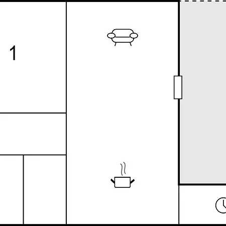 1 Bedroom Beautiful In *